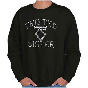 Twisted Sister Concert Tour Sweatshirt Classic Rock Band Crewneck Pullover 05